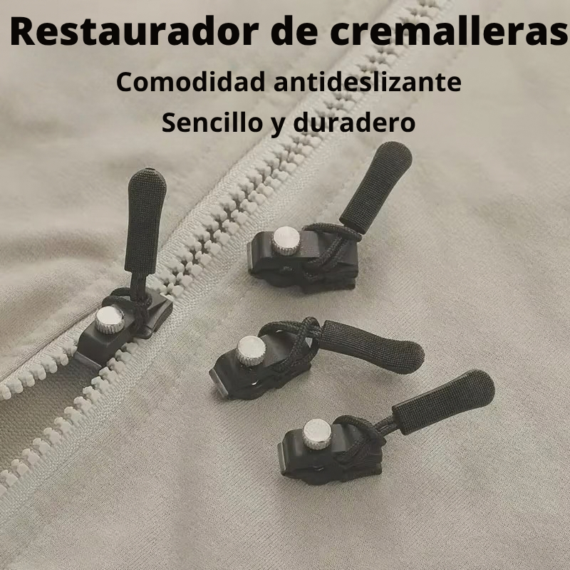 REPARADOR DE CREMALLERAS X 3 UNIDADES